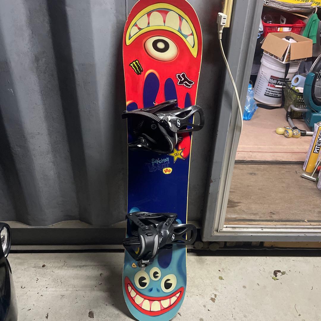 Salomon スノーボード 120バートンブーツ21 3点セット