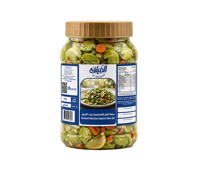 Almond Palestine Salad In Olive Oil