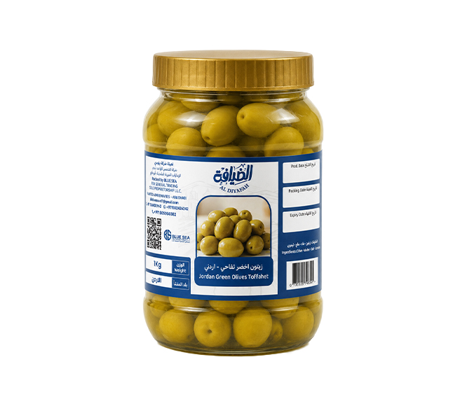 Jordan Green Olives Toffahet